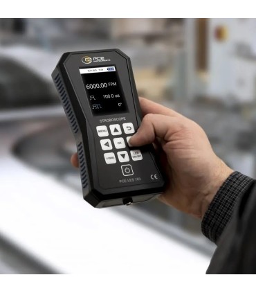 PCE Instruments Stroboskop / Takometre PCE-LES 103 / 3 Yüksek Güçlü LED ile