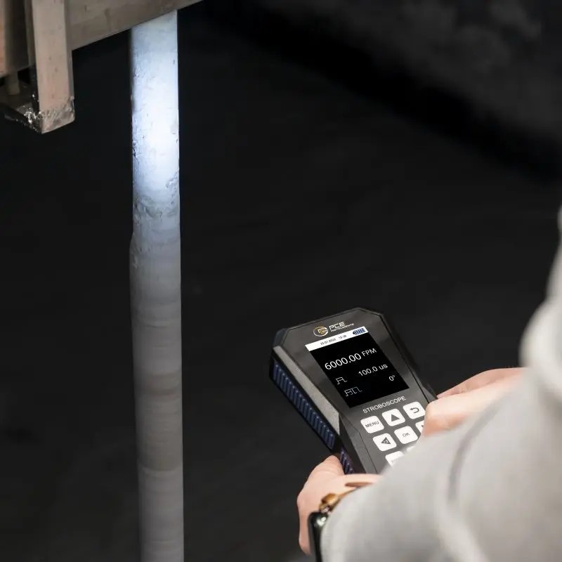 PCE Instruments Stroboskop / Takometre PCE-LES 103 / 3 Yüksek Güçlü LED ile