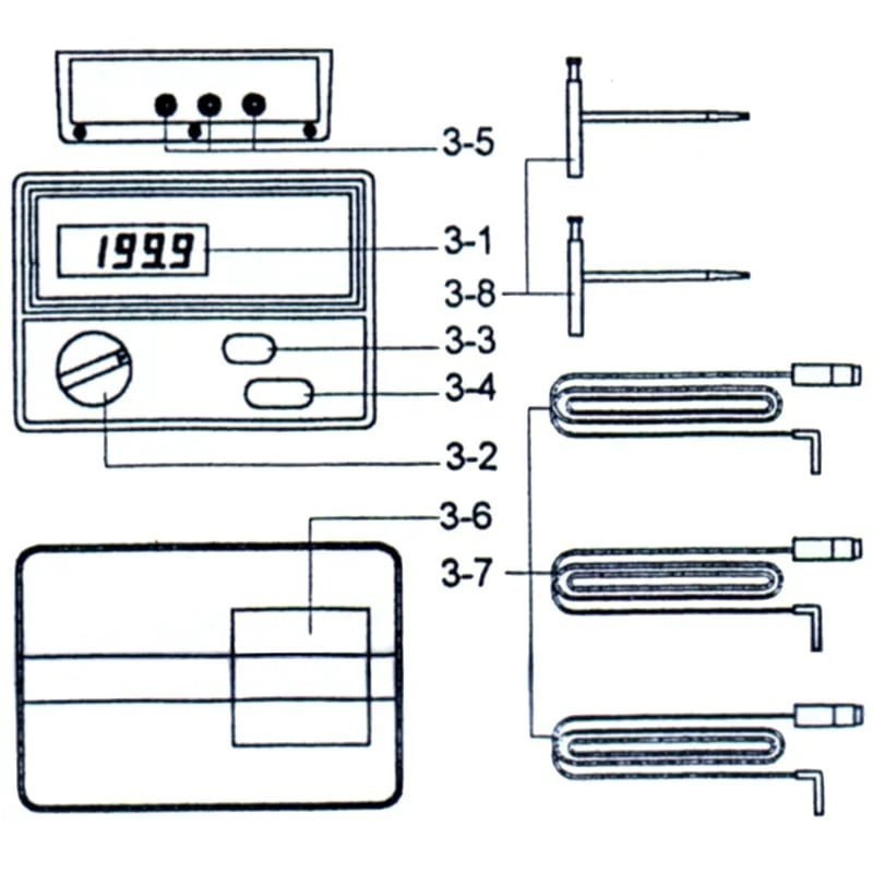 PCE Instruments Topraklama Test Cihazı PCE-ET 3000