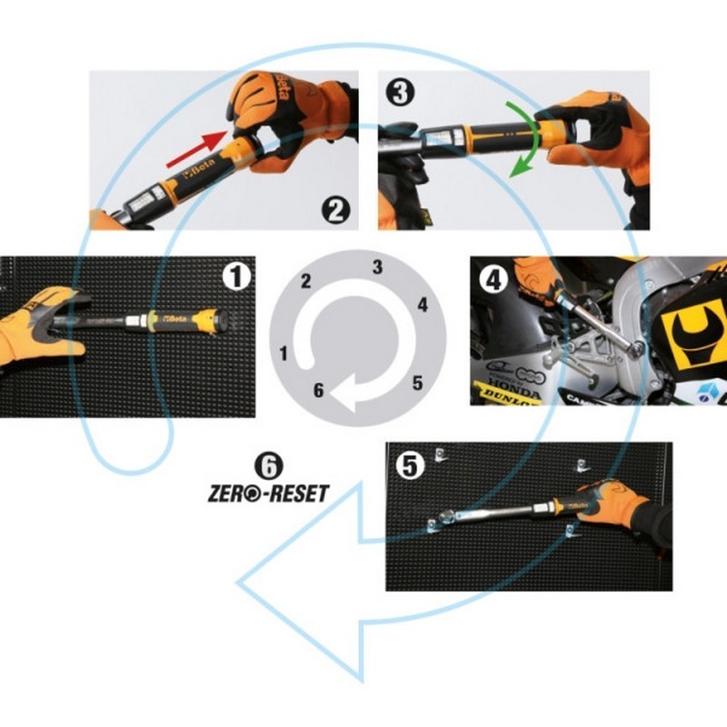 Beta 666/20 40-200Nm 1/2" Cırcırlı Ayarlanabilir Tork Anahtarı 72D ±3% 006660720