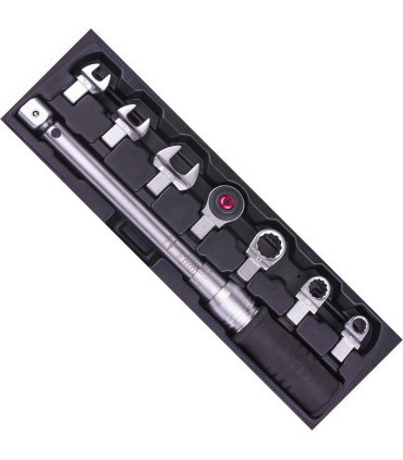 Netratek CTK-060 10-60Nm 3/8" Açıkağız Yıldız Tork Seti 10-13-17mm 8P