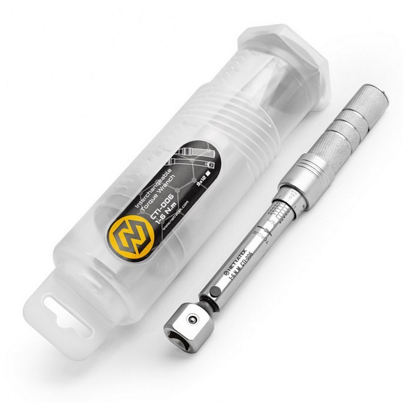 Netratek CTI-006 1-6Nm 9x12mm Değişken Uçlu Mini Tork Anahtarı ±%3