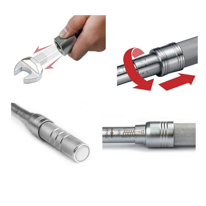 Netratek CTI-200 40-200Nm 14x18mm Değişken Uçlu Tork Anahtarı ±%3