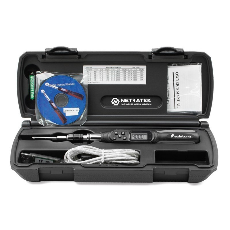 Eclatorq SP-4BU 20-400cNm 1/4" Dijital Tork Ayarlı Tornavida