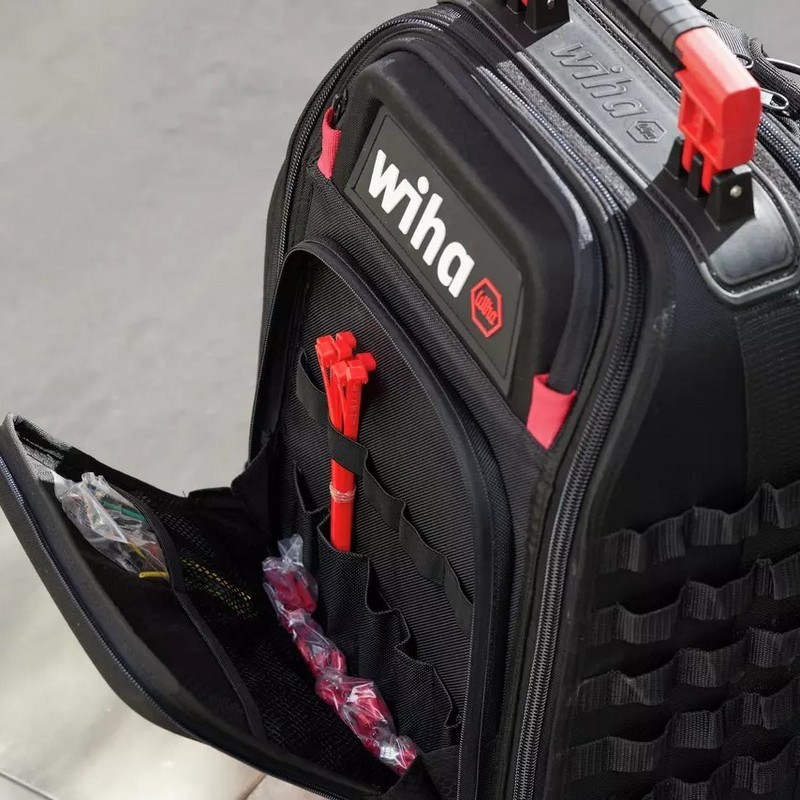 Wiha Tool Backpack Elektrikçi VDE El Aletleri Sırt Çantası 27P 45528