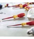 Wiha SoftFinish® VDE İzole Yıldız Düz Tornavida Set 6P 00833