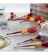 Wiha SoftFinish® VDE İzole Yıldız Düz Tornavida Set 7P 00834