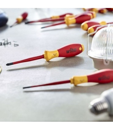 Wiha SoftFinish® VDE İzole Lokmabaş Tornavida Set 5P 29466