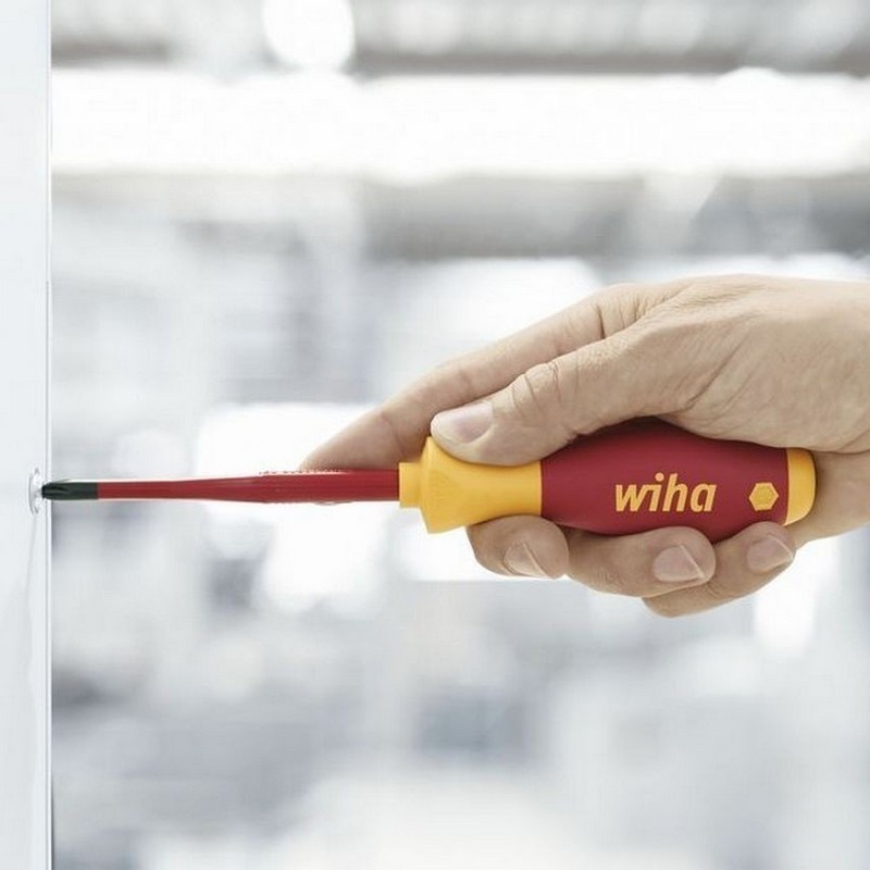 Wiha SoftFinish® VDE İzole Lokmabaş Tornavida Set 5P 29466