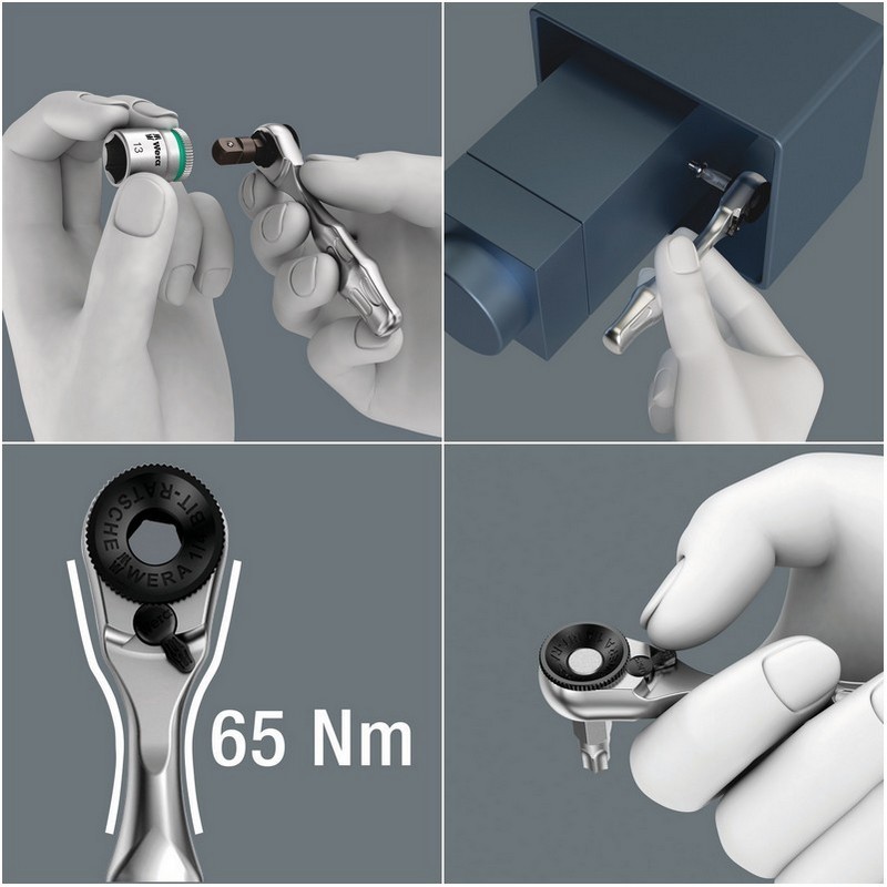 Wera Tool-Check Plus 1 Mini Cırcır Lokma Bits Seti 39P 05049055001