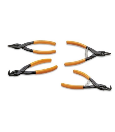 Beta 1031/S4 Düz Kıvrık Segman Pensesi Seti 4P 010310000