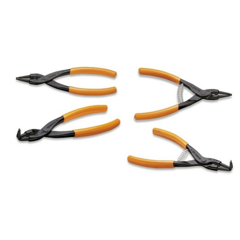 Beta 1031/S4 Düz Kıvrık Segman Pensesi Seti 4P 010310000