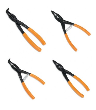 Beta 1031/S4 Düz Kıvrık Segman Pensesi Seti 4P 010310000