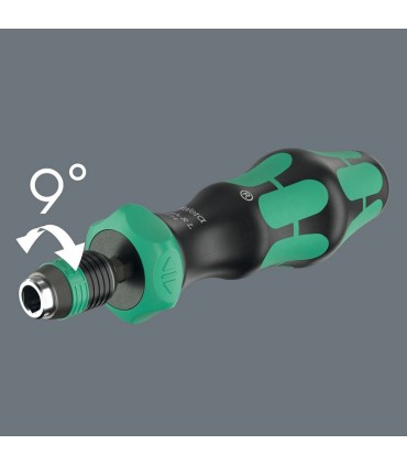Wera 838 RA-R L/R Cırcırlı 1/4" Bits Tutuculu Tornavida 140mm 05051494001