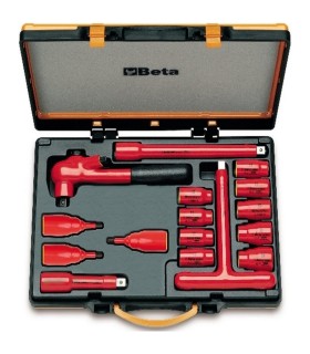 Beta 920MQ/C16 1/2" Yalıtımlı Cırcır Lokma Takımı 16P 009200917