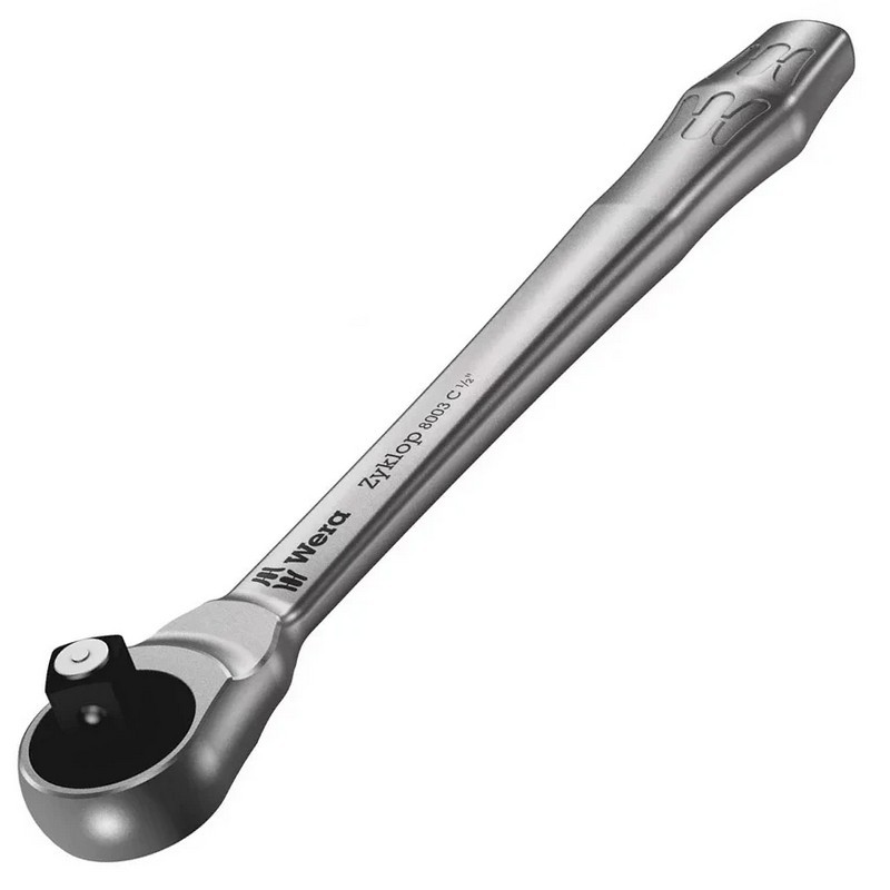 Wera 8003 C Zyklop 1/2" İtmeli Sürücü Metal Cırcır 05004063001