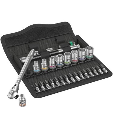 Wera 8100 SA11 Zyklop Metal Cırcır Lokma Bits Set 1/4" 28P Emperyal 05004021001