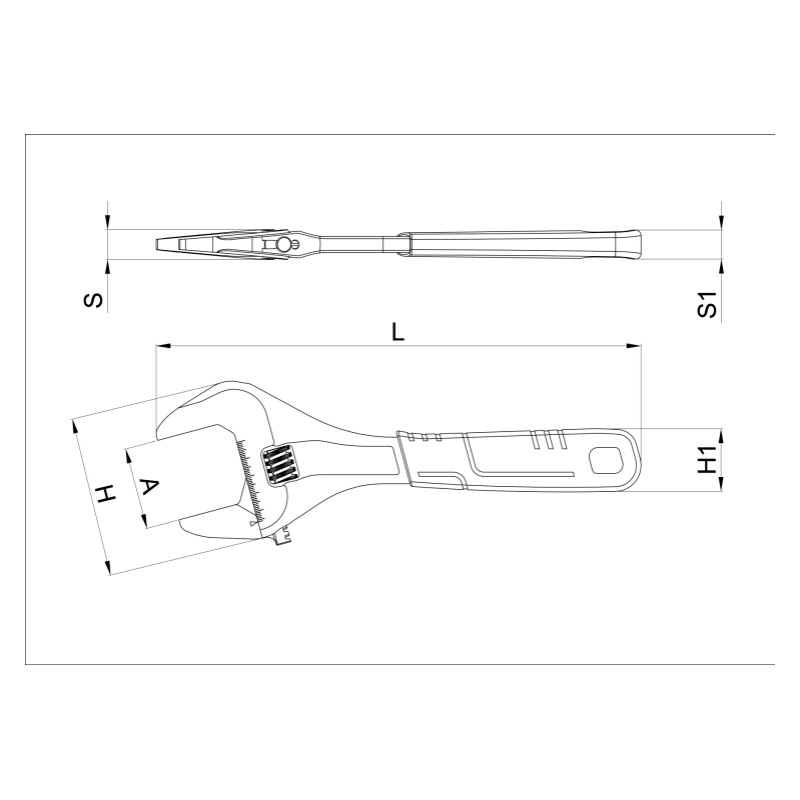 Beta 111CM 220 Ayarlı Anahtar Tam Açılır 220mm 001110722