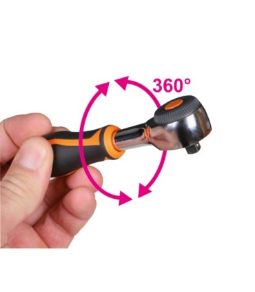 Beta 920A/C17HR 1/2" Cırcır Lokma Takımı 22P 009200939