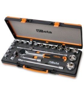 Beta 920A/C17M 1/2" Cırcır Lokma Takımı 20P 009200924