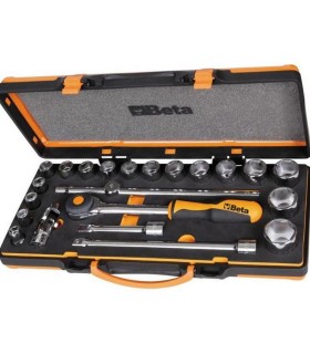 Beta 920A/C17HR 1/2" Cırcır Lokma Takımı 22P 009200939