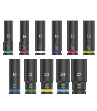 Wera 8790 C Impaktor 1/2" Derin Lokma Set 1 11P 05004841001