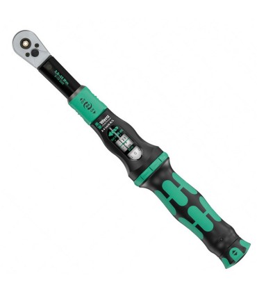 Wera Click-Torque Lock A6 1/4" R/L İtmeli Altıgen Sürücü 2.5–25Nm Tork Anahtarı 05075694001
