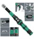 Wera Click-Torque Lock A6 1/4" R/L İtmeli Altıgen Sürücü 2.5–25Nm Tork Anahtarı 05075694001