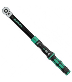 Wera Click-Torque Lock C3 1/2" R/L İtmeli Sürücü 40-200Nm Tork Anahtarı 05075695001