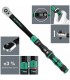 Wera Click-Torque Lock C3 1/2" R/L İtmeli Sürücü 40-200Nm Tork Anahtarı 05075695001