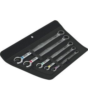 Wera 6007 Joker 5 Set 1 Açıkağız Cırcırlı Kombine Anahtar Set Uzun 5P 05020380001