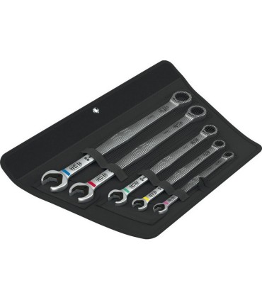 Wera 6007 Joker 5 Set 1 Açıkağız Cırcırlı Kombine Anahtar Set Uzun 5P 05020380001