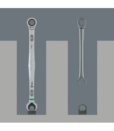 Wera 6007 Joker Açıkağız Cırcırlı Kombine Anahtar 8x180mm 05020350001