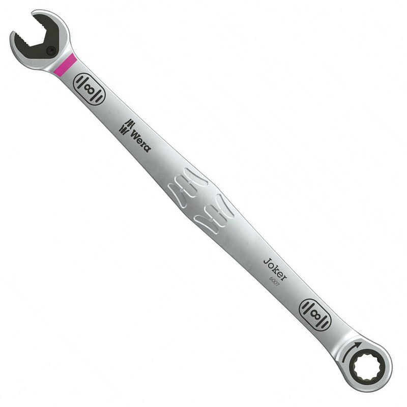 Wera 6007 Joker Açıkağız Cırcırlı Kombine Anahtar 8x180mm 05020350001