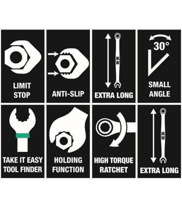 Wera 6007 Joker Açıkağız Cırcırlı Kombine Anahtar 13x245mm 05020352001