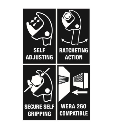 Wera 6006 Joker Kendinden Ayarlı Çift Açıkağız Kurbağacık Anahtar Set 1 2P 05020340001