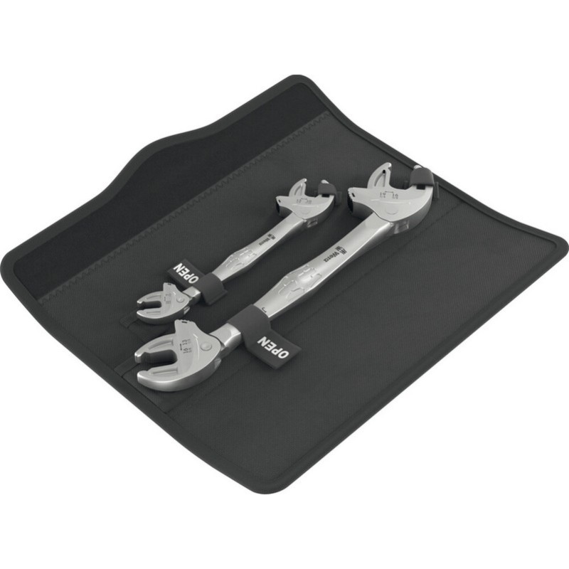 Wera 6006 Joker Kendinden Ayarlı Çift Açıkağız Kurbağacık Anahtar Set 1 2P 05020340001