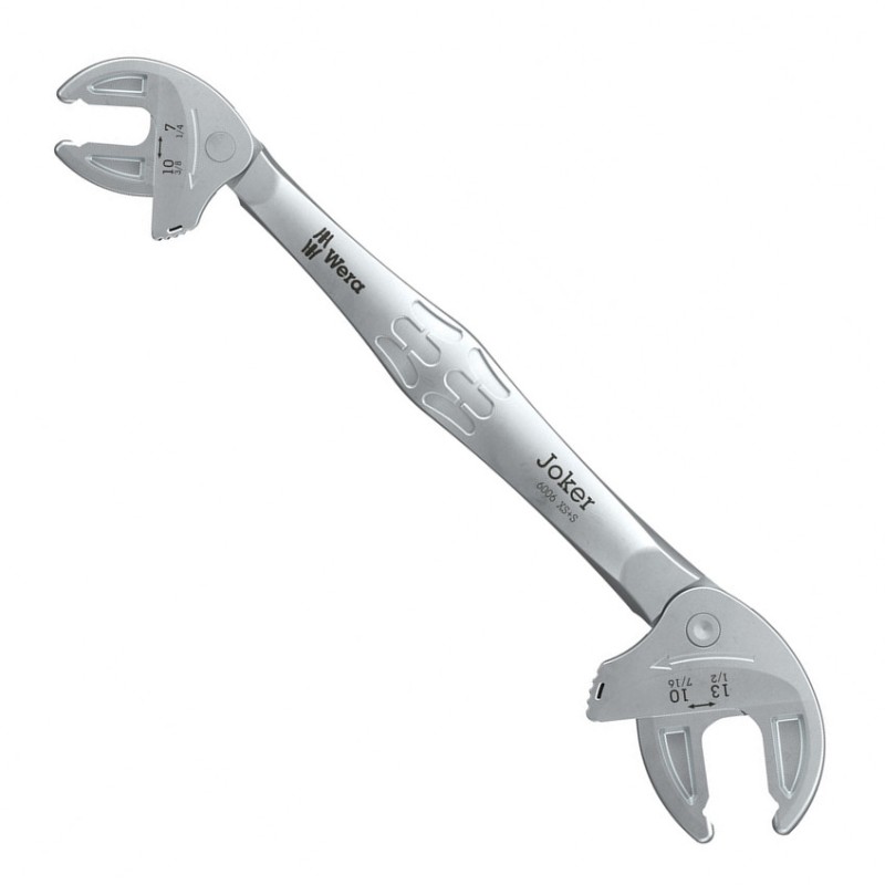 Wera 6006 Joker XS/S Kendinden Ayarlı Çift Açıkağız Kurbağacık Anahtar 7-13mm 05020330001