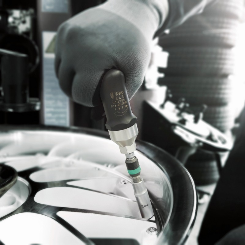 Wera 7443/12 Lastik Basınç Kontrol Sistemleri/Montaj Kiti 12P 05074746001