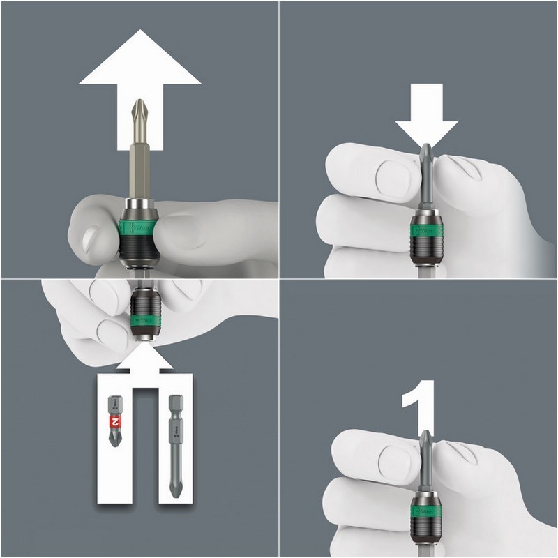 Wera 7443/12 Lastik Basınç Kontrol Sistemleri/Montaj Kiti 12P 05074746001