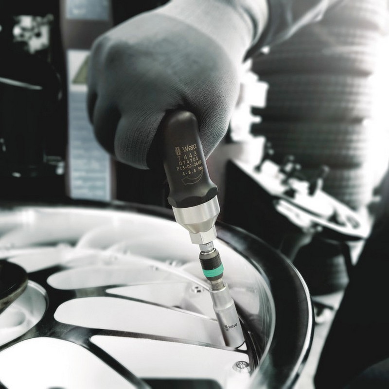 Wera 7443/61/9 Lastik Basınç Kontrol Sistemleri/Montaj Kiti 9P 05074745001