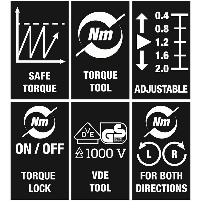 Wera 7516 Safe-Torque Speed VDE 2.4–4Nm Torklu Tornavida 05075876001