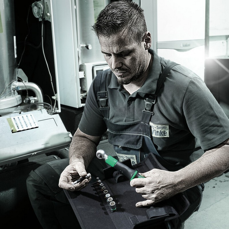 Wera Safe-Torque A1 SHK 2-12Nm 1/4" Ayarlanabilir Tork Anahtar Set 1 20P 05136073001