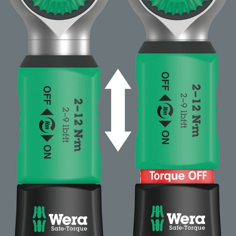 Wera Safe-Torque A1 SHK 2-12Nm 1/4" Ayarlanabilir Tork Anahtar Set 1 20P 05136073001