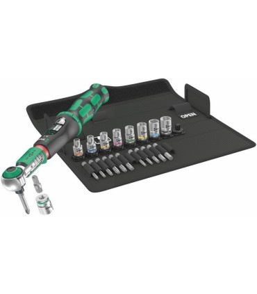 Wera Safe-Torque A2 Tork Anahtarı 2-12Nm Cırcır 1/4" Set Bits 05075832001