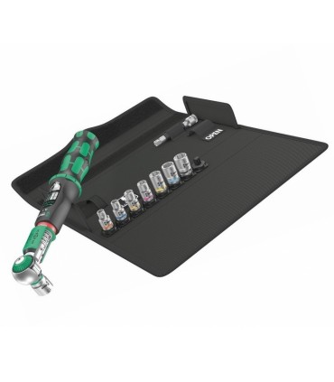 Wera Safe-Torque A1 Tork Anahtarı 2-12Nm Cırcır 1/4" Set Lokma 05075830001