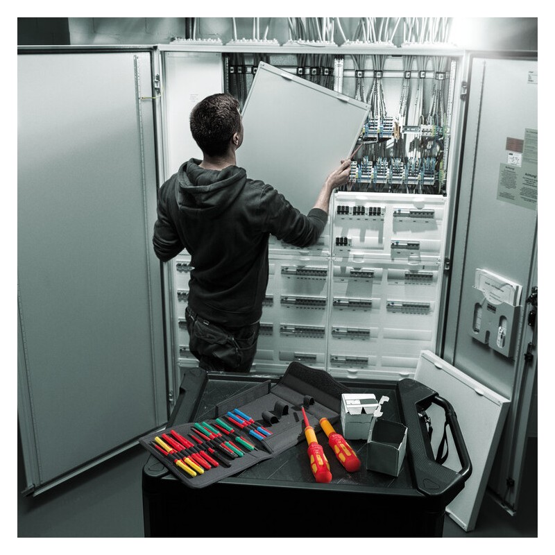 Wera KF Kompakt VDE Safe-Torque Speed 0.4-4Nm Kontrol Kabini Set 1 23P 05006633001