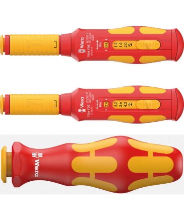 Wera KF Kompakt VDE Safe-Torque Speed 0.4-4Nm Kontrol Kabini Set 1 23P 05006633001