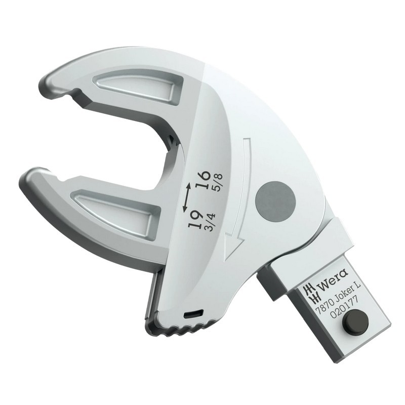 Wera 7870 Joker L Kendinden Ayarlı Açıkağız 9x12 Tork Ucu 16-19mm 05020177001