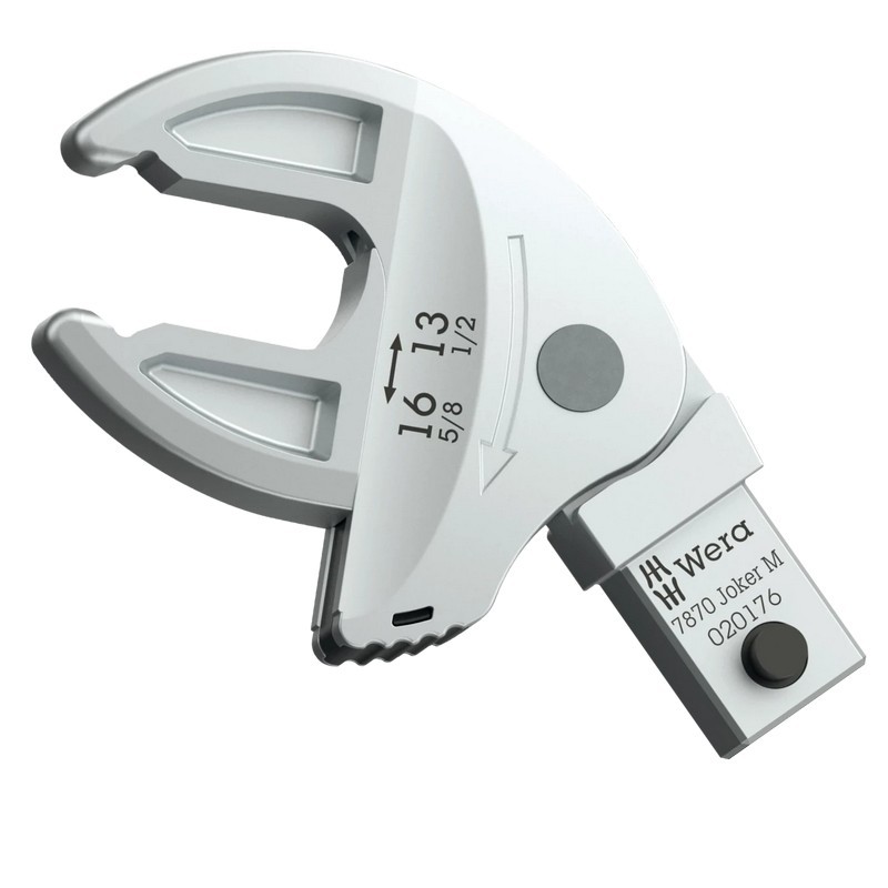 Wera 7870 Joker M Kendinden Ayarlı Açıkağız 9x12 Tork Ucu 13-16mm 05020176001